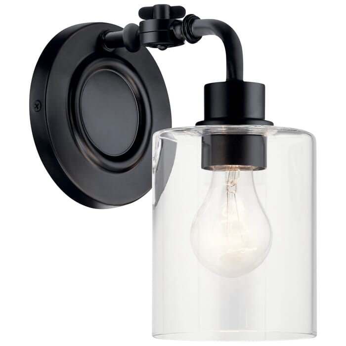 Kichler Lighting Gunnison 10" Wall Sconce in Black Kichler Lighting Gunnison 10" Wall Sconce in Black