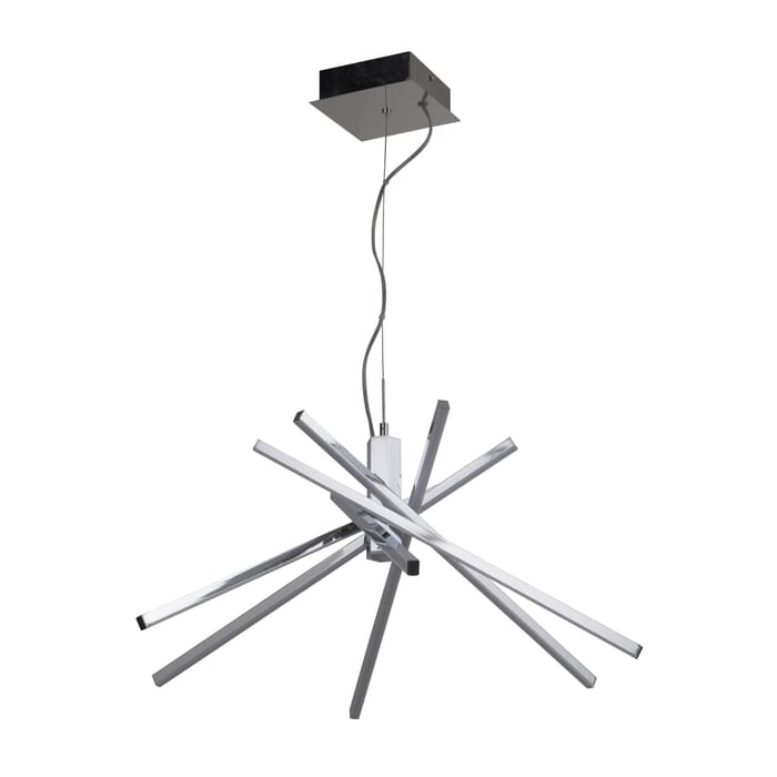 Craftmade Pinnacle 7-Light Modern Chandelier in Chrome Craftmade Pinnacle 7-Light Modern Chandelier in Chrome