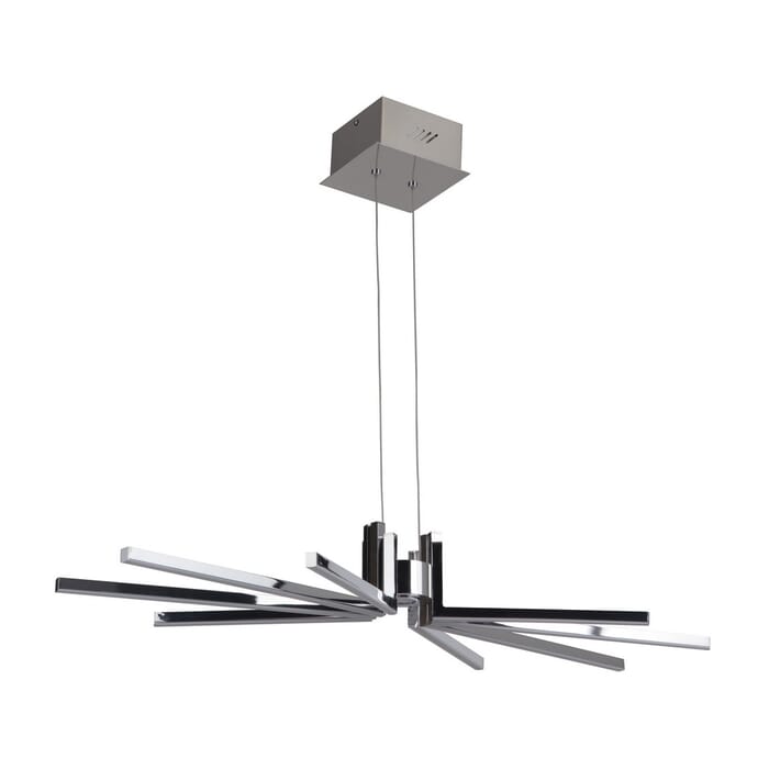 Craftmade Pinnacle 9-Light 36" Modern Chandelier in Chrome Craftmade Pinnacle 9-Light 36" Modern Chandelier in Chrome