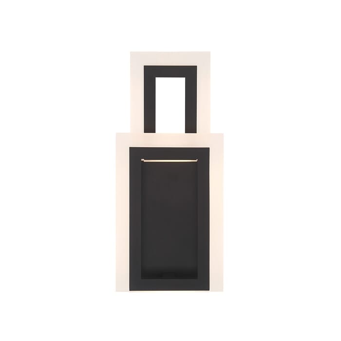 Inizio 1-Light LED Wall Sconce in Black Inizio 1-Light LED Wall Sconce in Black