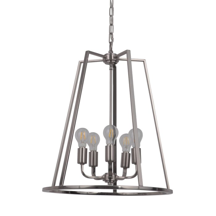Craftmade Arc 5-Light 20" Foyer Light in Polished Nickel Craftmade Arc 5-Light 20" Foyer Light in Polished Nickel