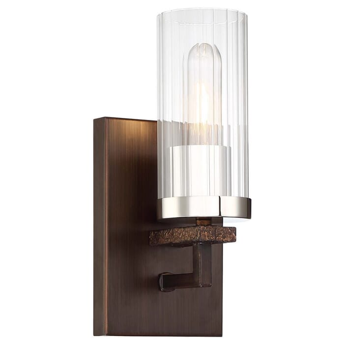 Minka Lavery Maddox Roe 11" Wall Sconce in Iron Ore with Gold Dust Highlight Minka Lavery Maddox Roe 11" Wall Sconce in Iron Ore with Gold Dust Highlight