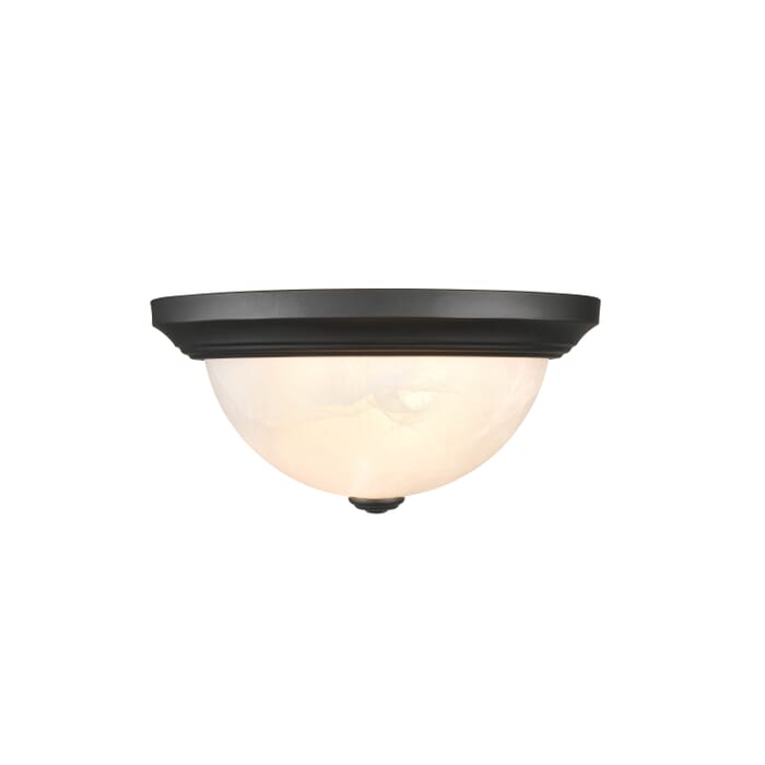 Millennium 2-Light Ceiling Light in Matte Black Millennium 2-Light Ceiling Light in Matte Black