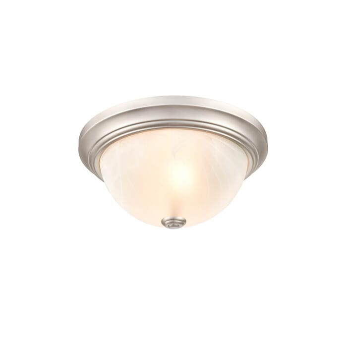 Millennium 2-Light Ceiling Light in Satin Nickel Millennium 2-Light Ceiling Light in Satin Nickel