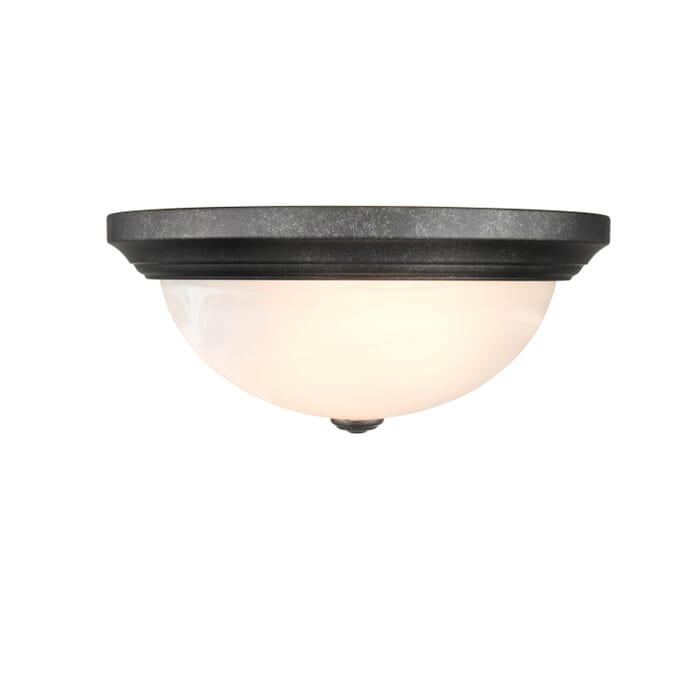 Millennium 2-Light Ceiling Light in Burnished Gold Millennium 2-Light Ceiling Light in Burnished Gold