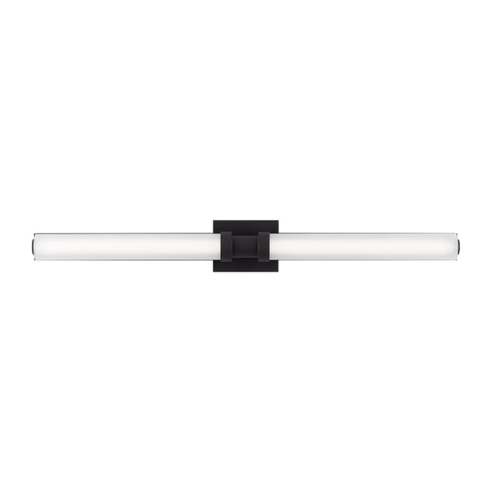 Kiel 1-Light LED Bathroom Vanity Light in Midnight Black Kiel 1-Light LED Bathroom Vanity Light in Midnight Black