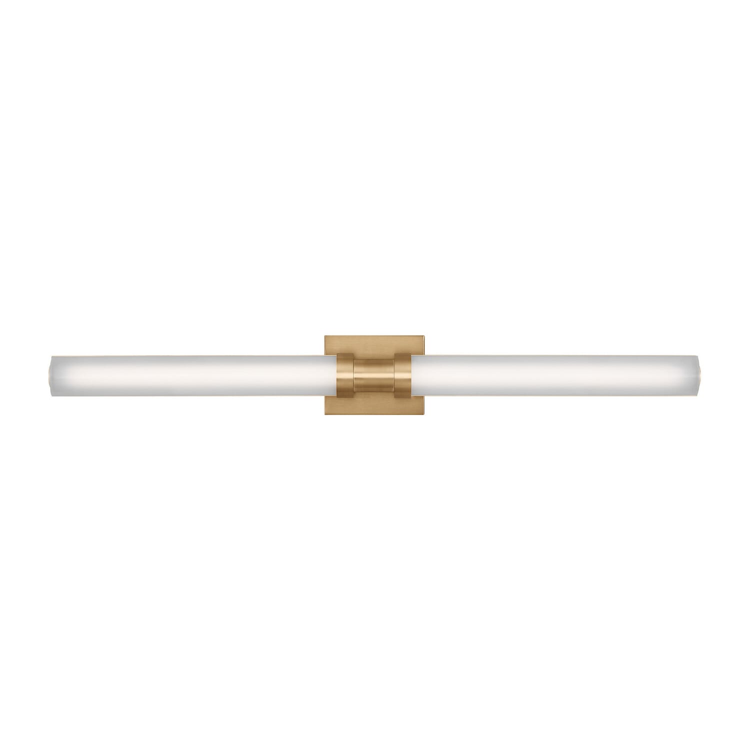 Kiel 1-Light LED Bathroom Vanity Light in Satin Brass