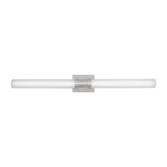 Kiel 1-Light LED Bathroom Vanity Light in Brushed Nickel Kiel 1-Light LED Bathroom Vanity Light in Brushed Nickel