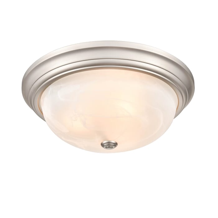 Millennium 3-Light Ceiling Light in Satin Nickel Millennium 3-Light Ceiling Light in Satin Nickel