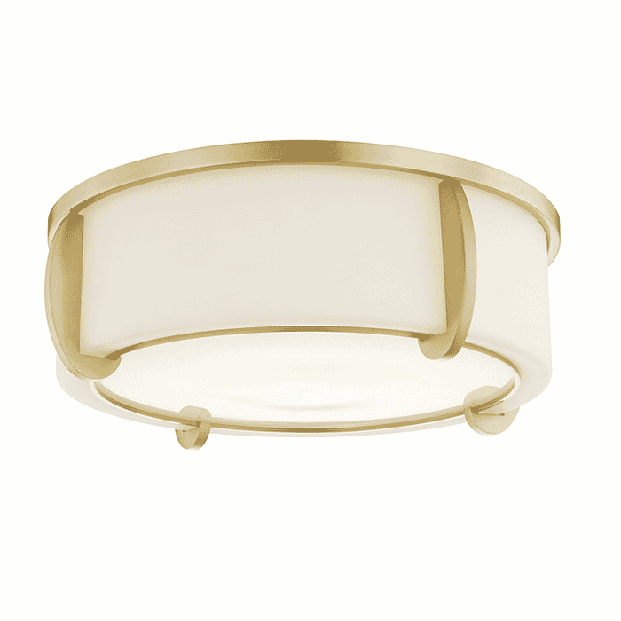 Hudson Valley Talon 3-Light Ceiling Light in Aged Brass Hudson Valley Talon 3-Light Ceiling Light in Aged Brass