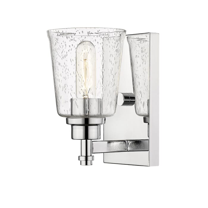Z-Lite Bohin 1-Light Wall Sconce In Chrome Z-Lite Bohin 1-Light Wall Sconce In Chrome