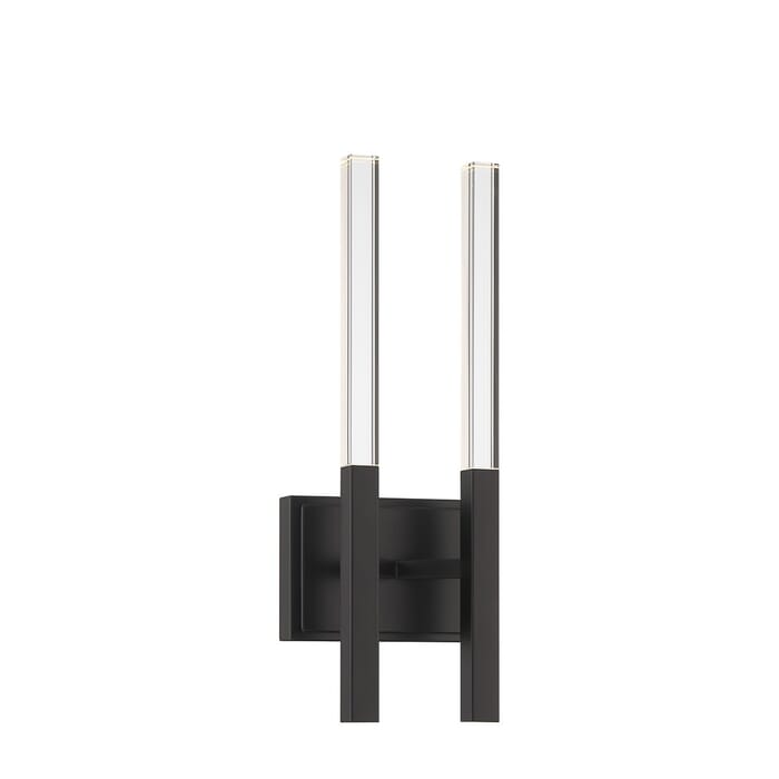 Benicio 4-Light LED Bathroom Vanity Light in Black Benicio 4-Light LED Bathroom Vanity Light in Black