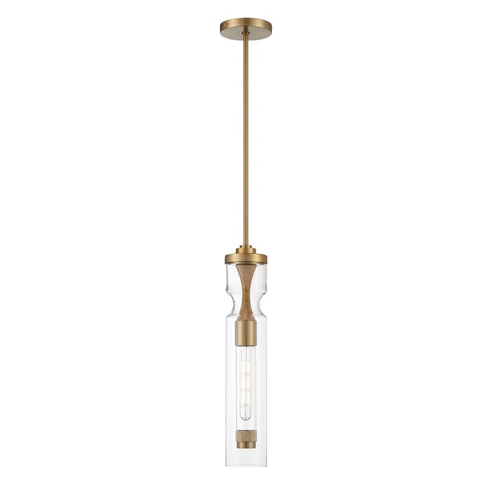 Mistero 1-Light Pendant in Brushed Gold Mistero 1-Light Pendant in Brushed Gold