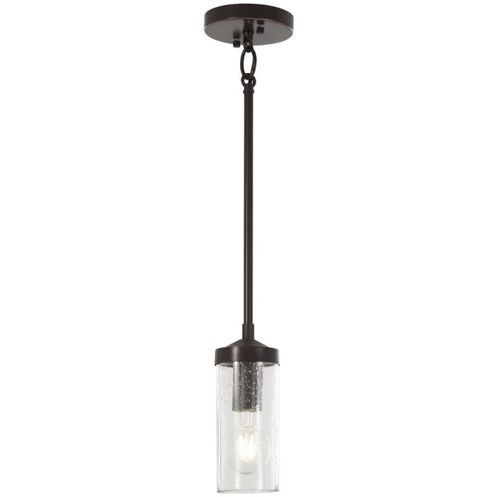 Minka Lavery Elyton 3" Pendant Light in Downton Bronze with Gold Highl Minka Lavery Elyton 3" Pendant Light in Downton Bronze with Gold Highl