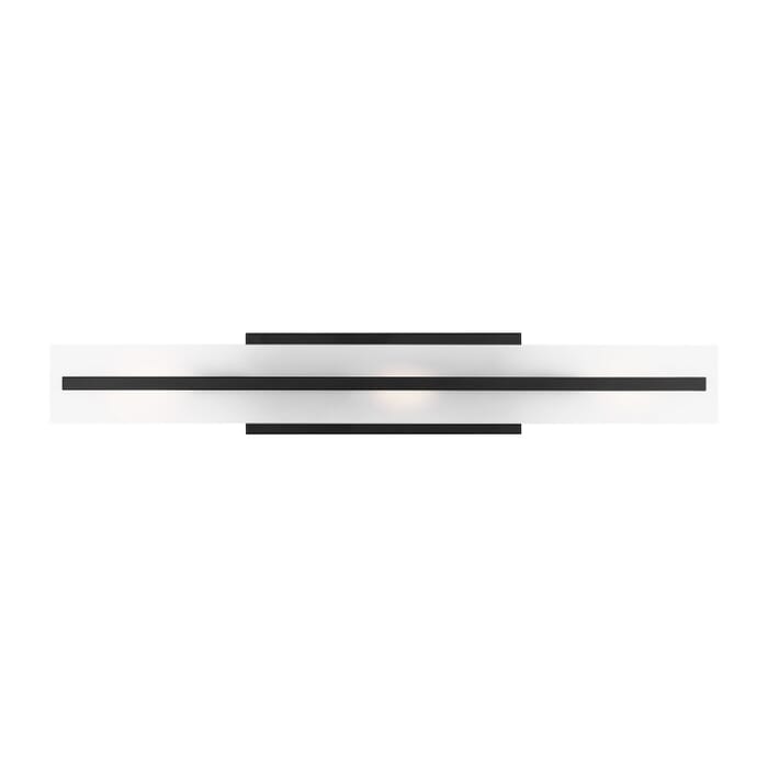 Dex 3-Light LED Bathroom Vanity Light in Midnight Black Dex 3-Light LED Bathroom Vanity Light in Midnight Black