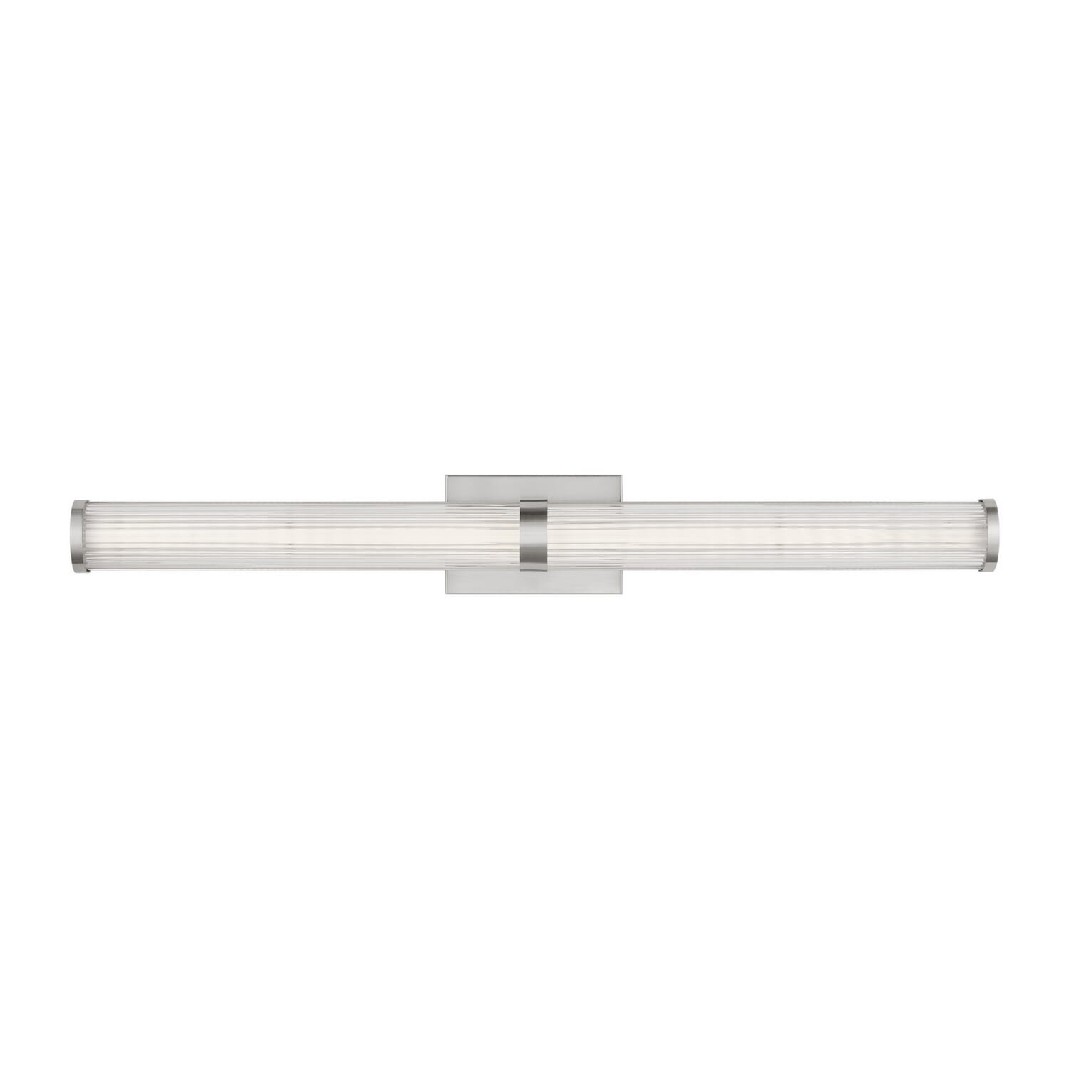 Syden 1-Light LED Bathroom Vanity Light in Brushed Nickel
