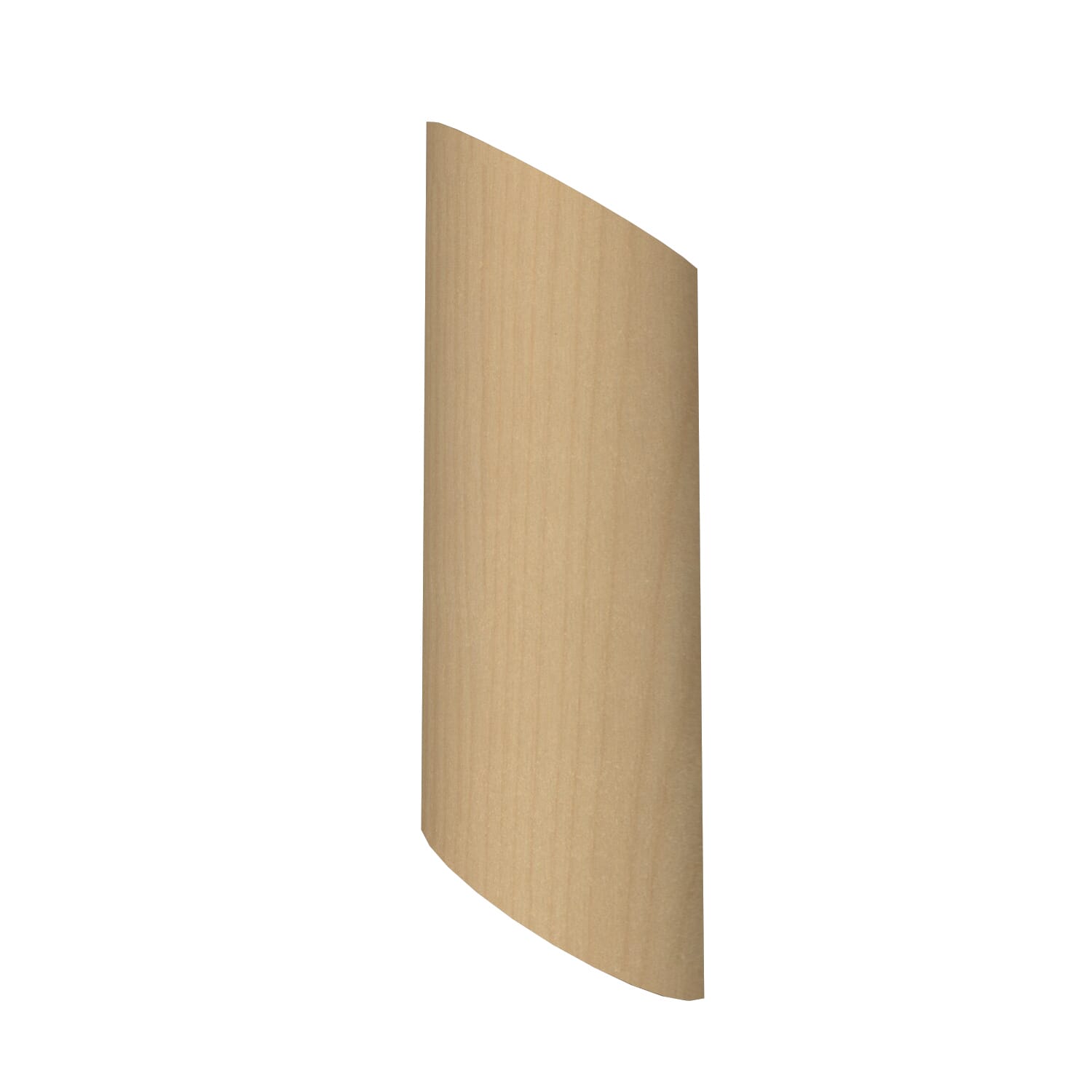 Clean 2-Light Wall Lamp in Maple