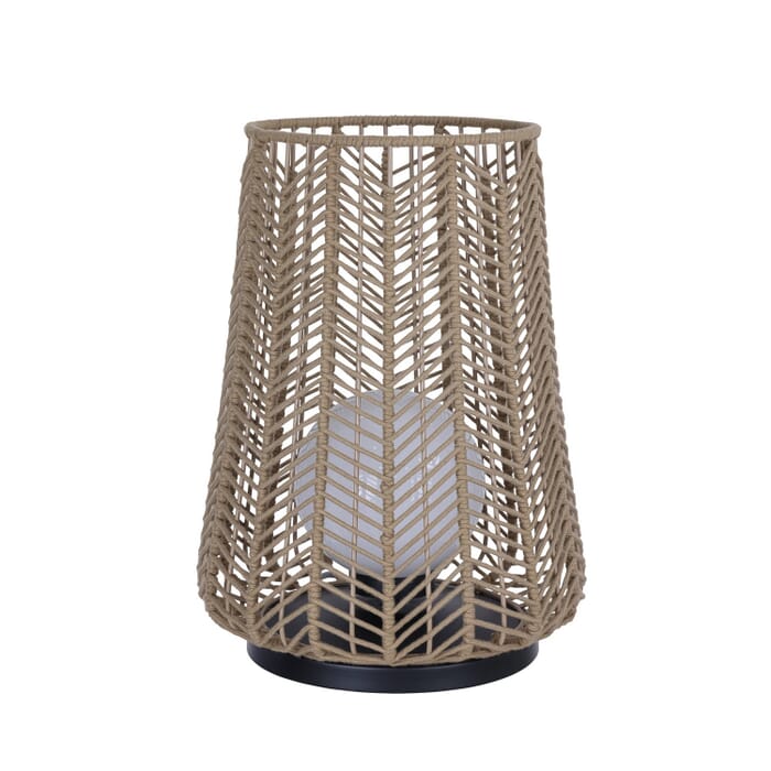 Elice 1-Light Outdoor Portable Lamp in Brown Elice 1-Light Outdoor Portable Lamp in Brown