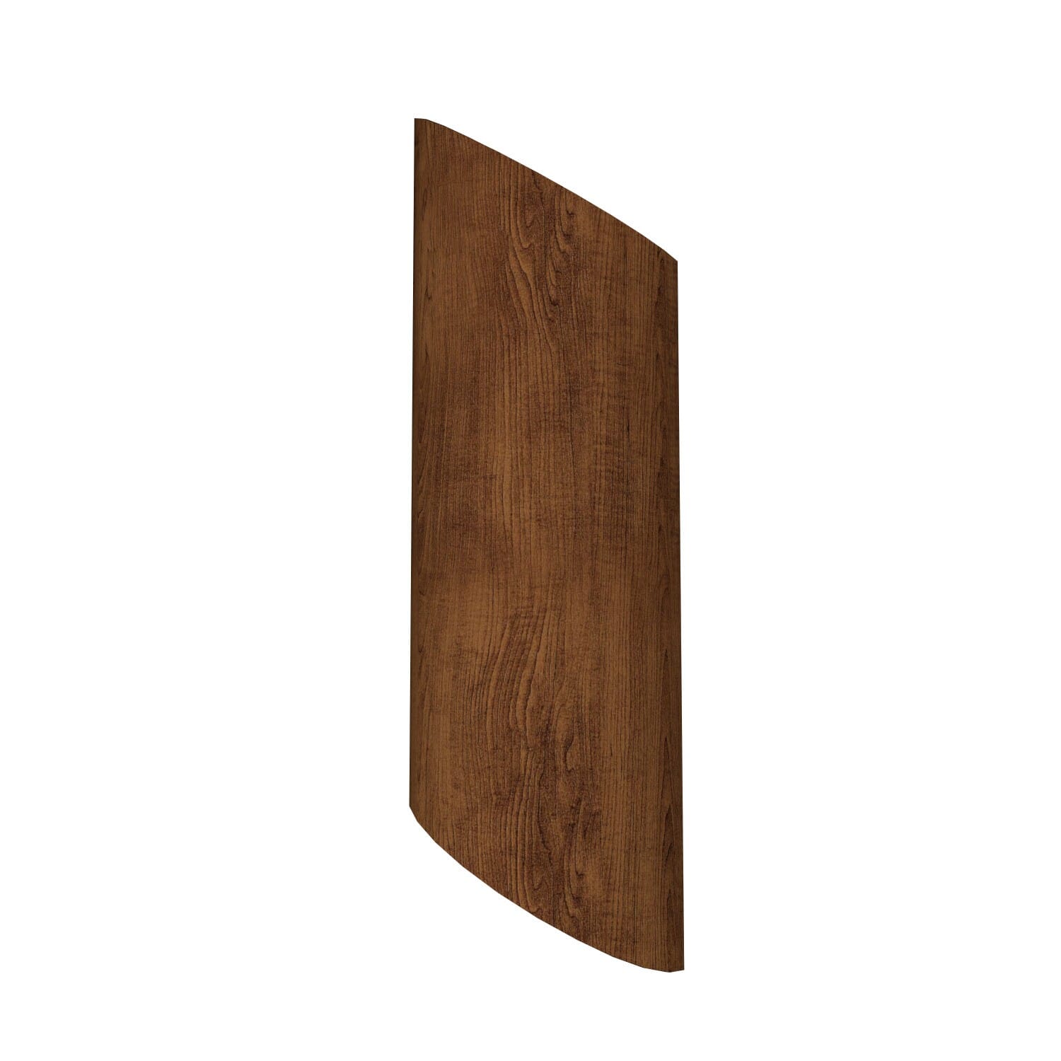 Clean LED Wall Lamp in Imbuia
