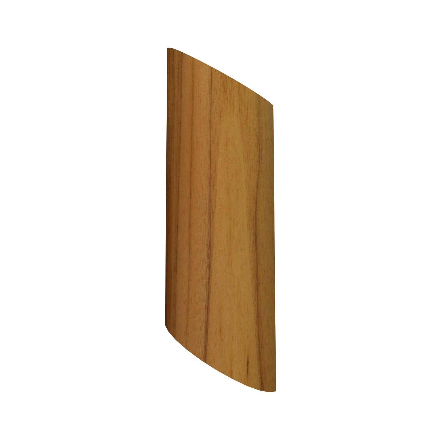 Clean LED Wall Lamp in Teak