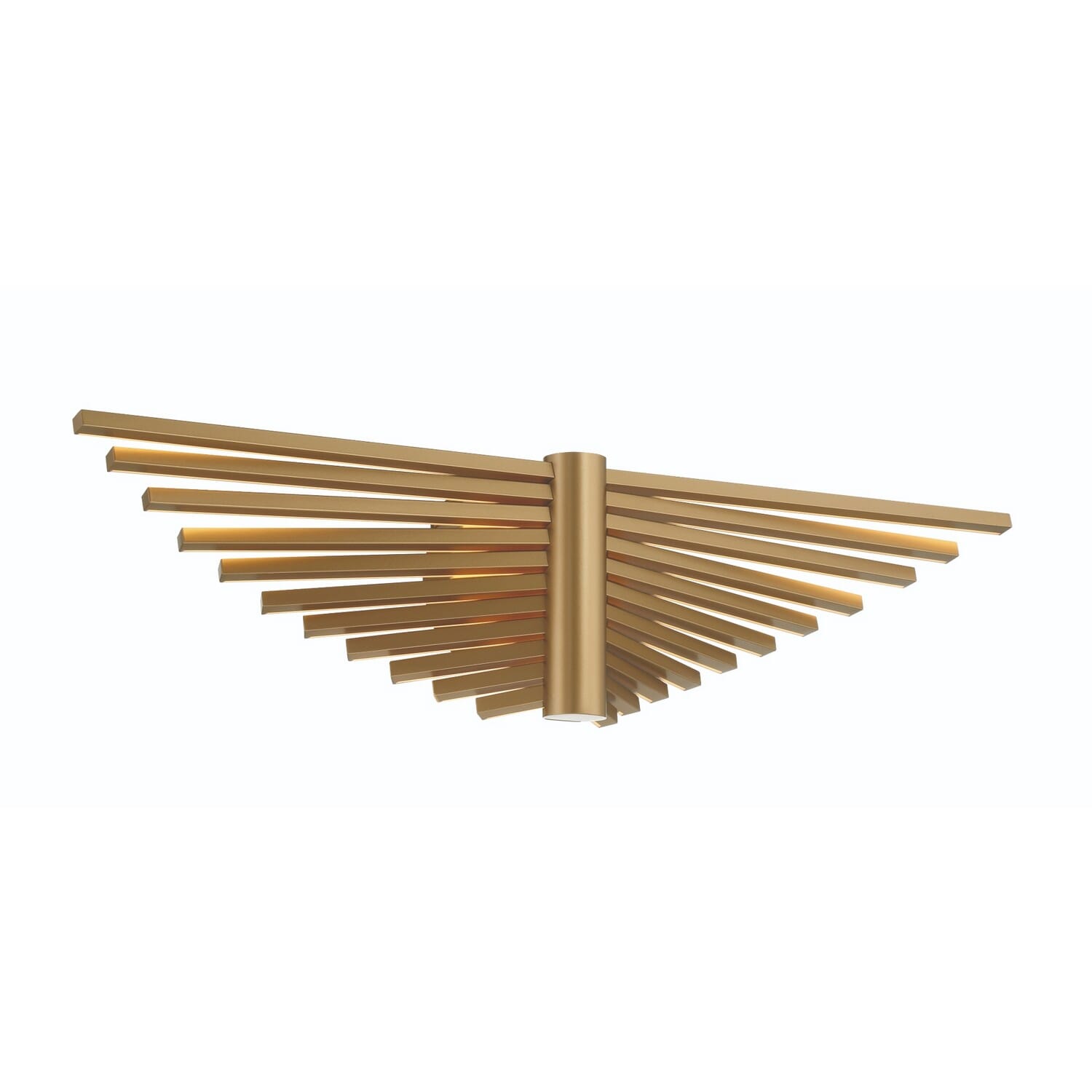 Seraph 1-Light LED Wall Light in Gold