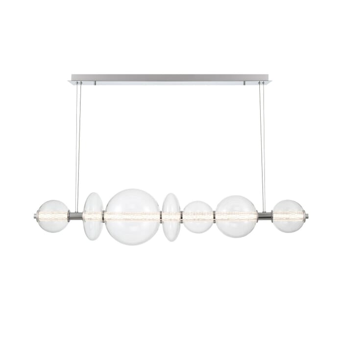 Atomo 1-Light LED Chandelier in Chrome Atomo 1-Light LED Chandelier in Chrome