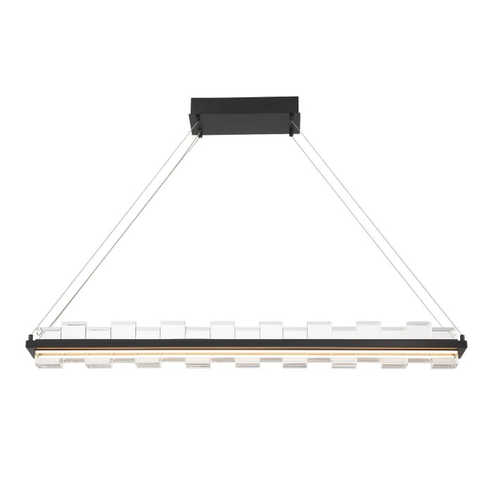 Bruco 2-Light LED Chandelier in Black Bruco 2-Light LED Chandelier in Black