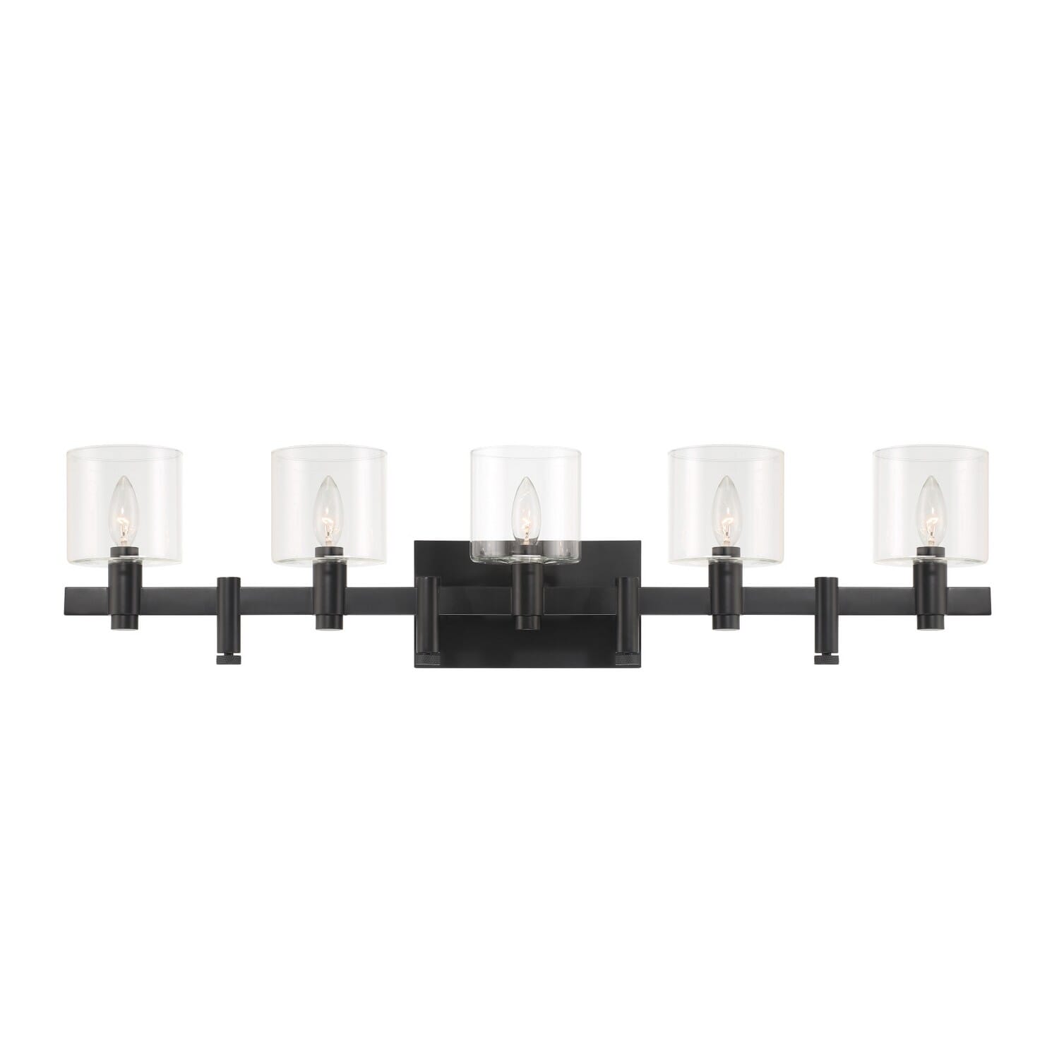 Decato 5-Light Wall Light in Black
