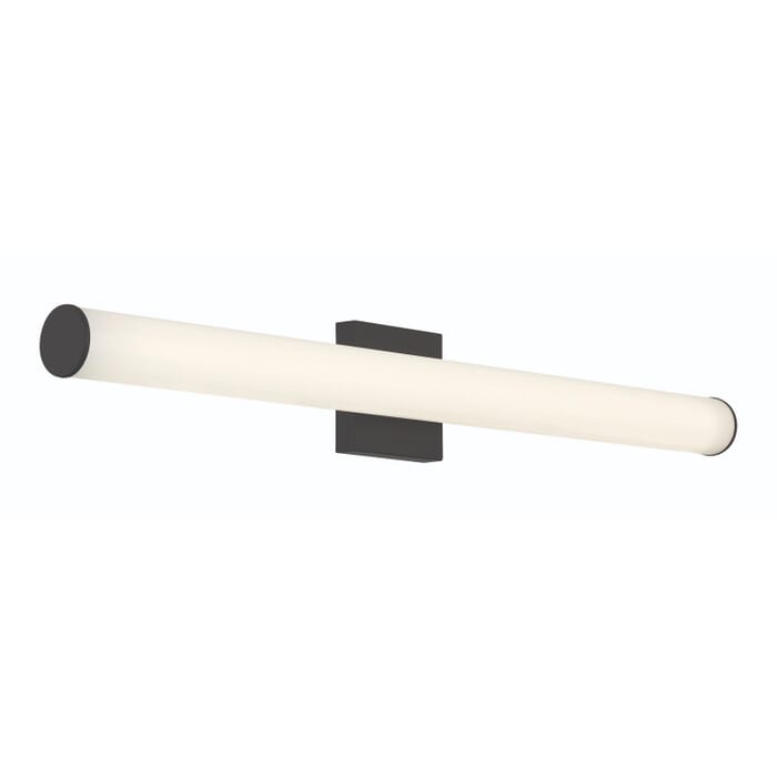 Stepridge 1-Light LED Wall Light in Black Stepridge 1-Light LED Wall Light in Black