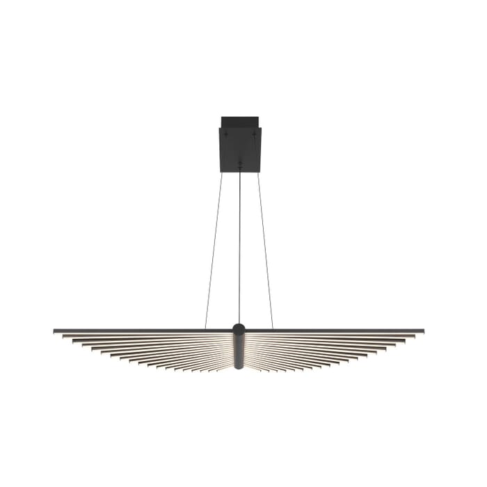 Seraph 1-Light LED Chandelier in Black Seraph 1-Light LED Chandelier in Black