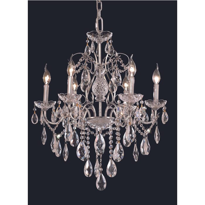 St. Francis 6-Light Chandelier in Chrome St. Francis 6-Light Chandelier in Chrome