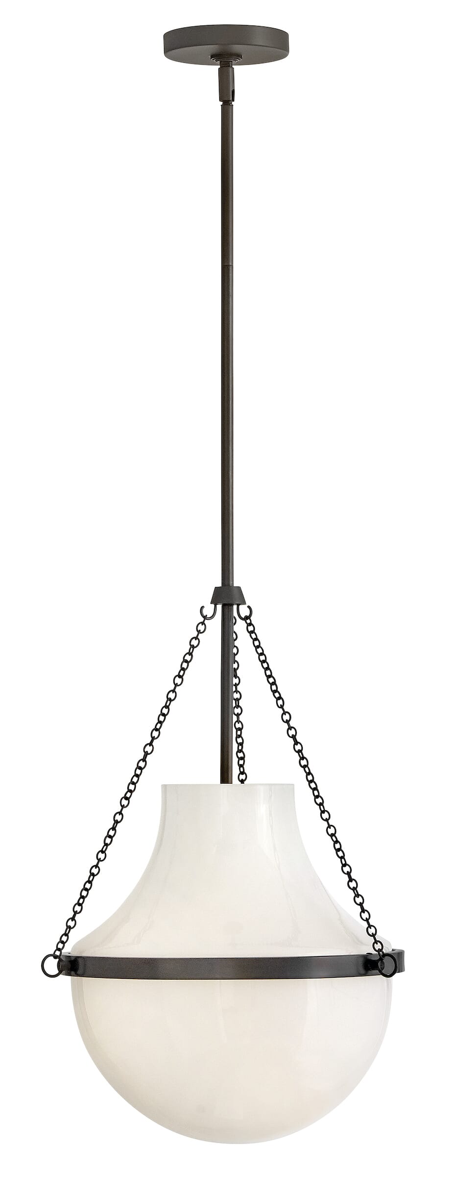 Black Oxide LED Pendant from the Collins Collection