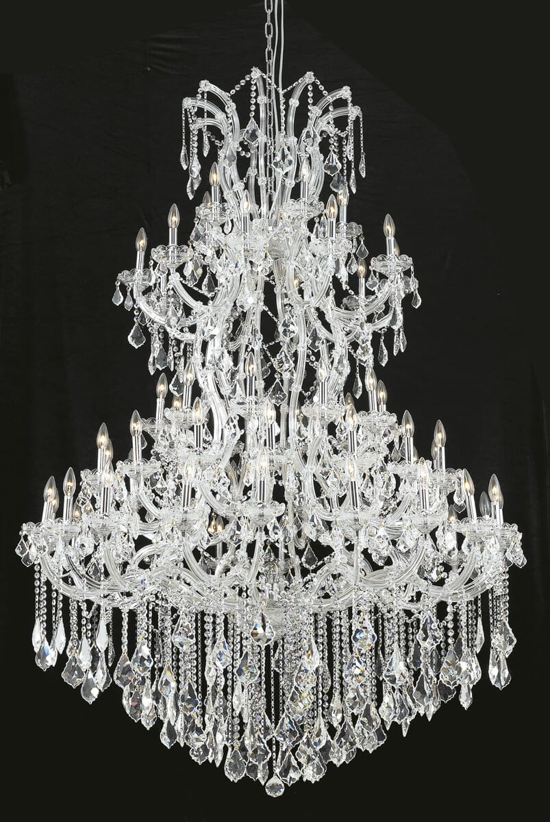 Maria Theresa 61-Light 6Chandelier in Chrome