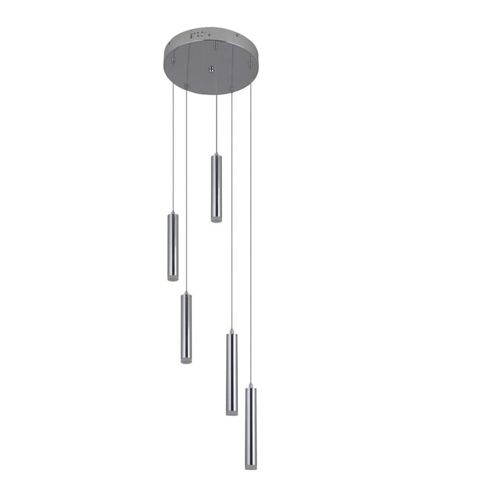 Craftmade Lexi 5-Light 10" Pendant Light in Chrome Craftmade Lexi 5-Light 10" Pendant Light in Chrome
