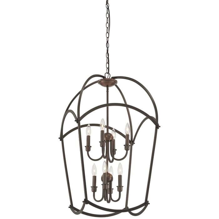 Minka Lavery Jupiter'S Canopy 8-Light 20" Pendant Light in Harvard Court Bronze -Plated Minka Lavery Jupiter'S Canopy 8-Light 20" Pendant Light in Harvard Court Bronze -Plated
