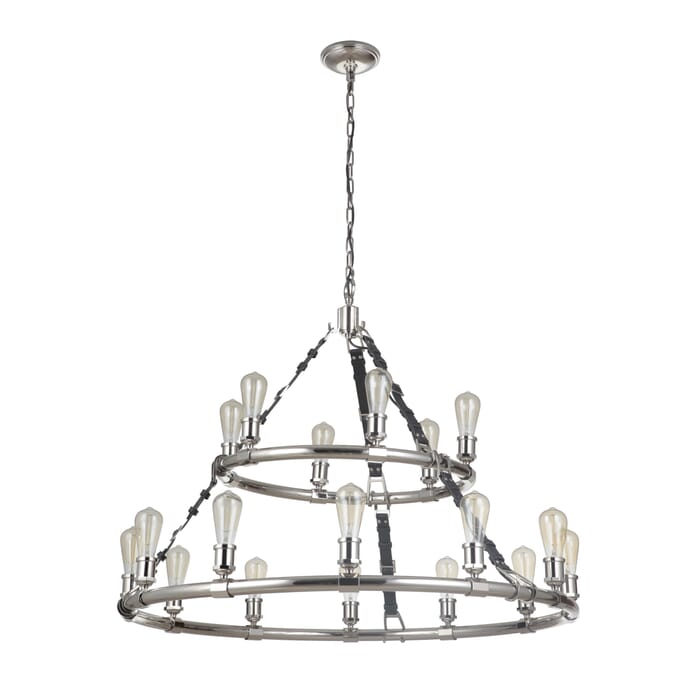Craftmade Gallery Huxley 18-Light Chandelier in Polished Nickel Craftmade Gallery Huxley 18-Light Chandelier in Polished Nickel