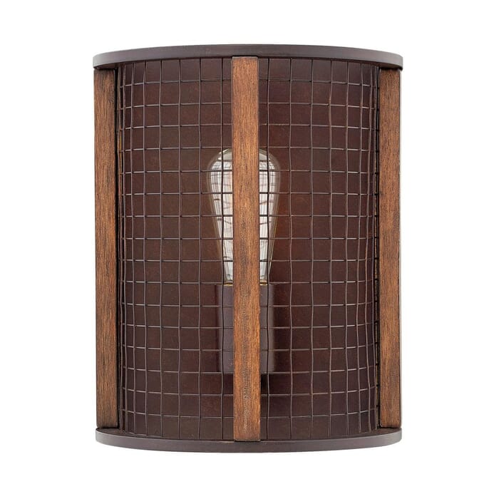 Hinkley Beckett 1-Light Wall Sconce in Iron Rust Hinkley Beckett 1-Light Wall Sconce in Iron Rust