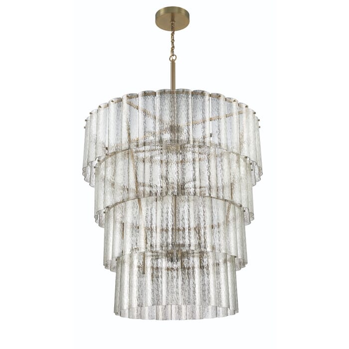 Craftmade Museo 28-Light Chandelier in Satin Brass Craftmade Museo 28-Light Chandelier in Satin Brass