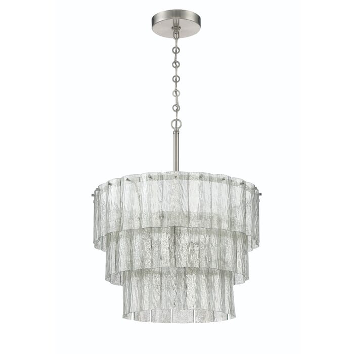 Craftmade Museo Chandelier in Brushed Polished Nickel Craftmade Museo Chandelier in Brushed Polished Nickel