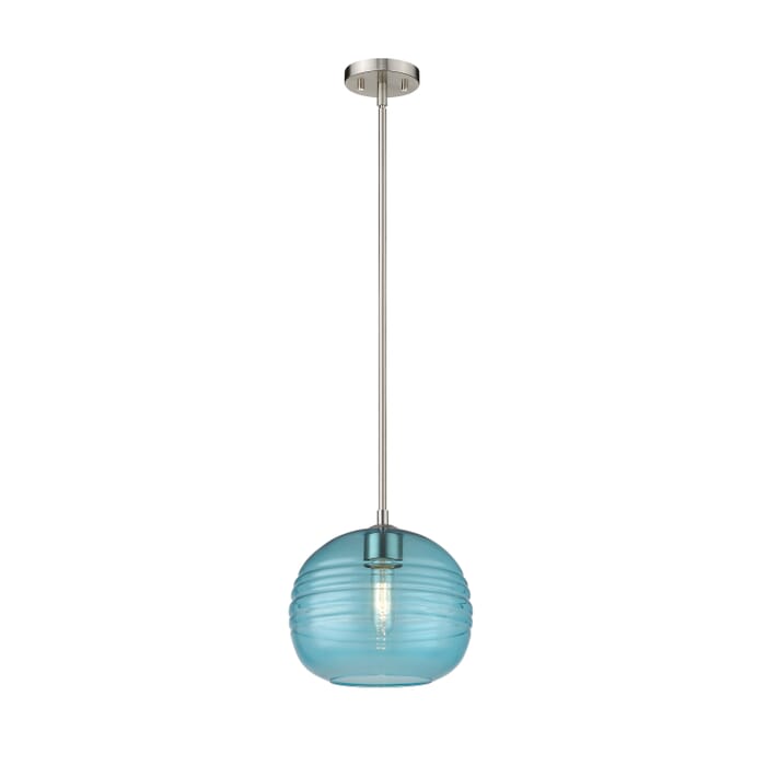 Z-Lite Harmony 1-Light Pendant Light In Brushed Nickel Z-Lite Harmony 1-Light Pendant Light In Brushed Nickel