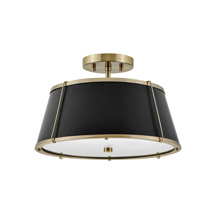 Hinkley Clarke 2-Light Foyer Light in Warm Brass Hinkley Clarke 2-Light Foyer Light in Warm Brass