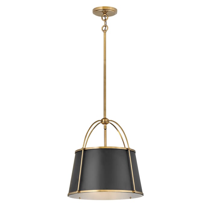 Hinkley Clarke 1-Light Pendant In Warm Brass Hinkley Clarke 1-Light Pendant In Warm Brass