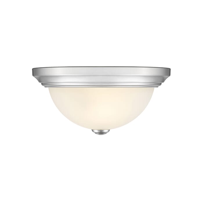 Millennium 2-Light Ceiling Light in Chrome Millennium 2-Light Ceiling Light in Chrome