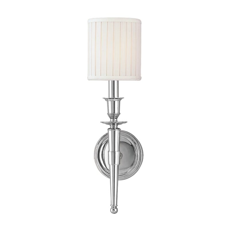 Abington 18" Wall Sconce in Polished Nickel