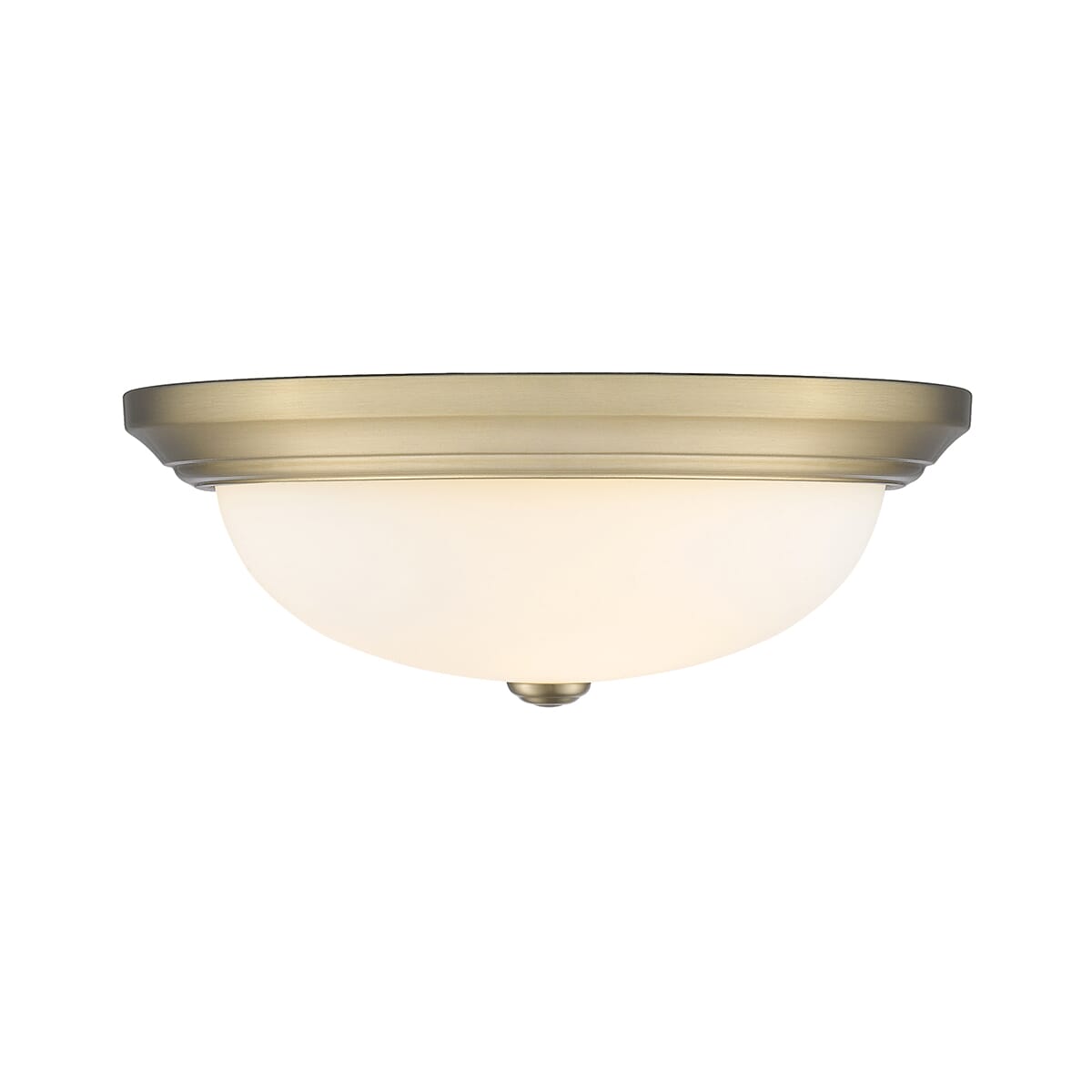Millennium 3-Light Ceiling Light in Modern Gold