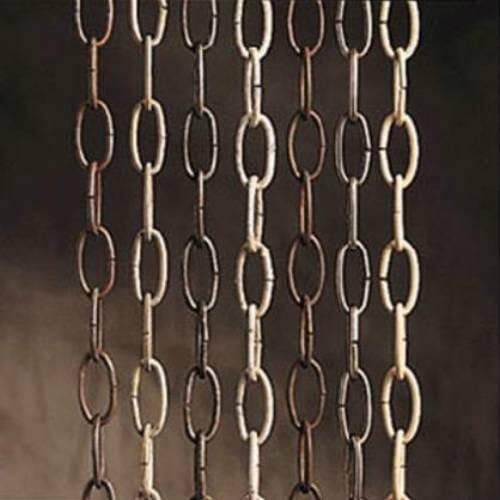 36" Ex Heavy Gauge Chain in Tannery Bronze