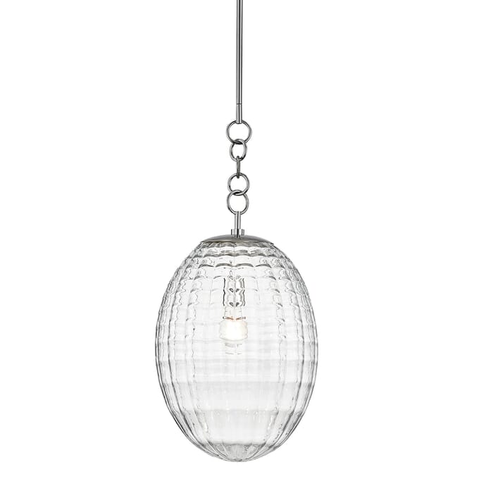 Hudson Valley Venice Pendant Light in Polished Nickel Hudson Valley Venice Pendant Light in Polished Nickel