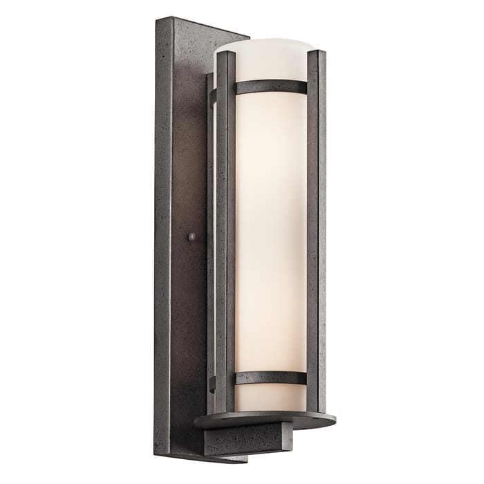Kichler Lighting Camden 3-Light Outdoor Wall Lantern in Anvil Iron Kichler Lighting Camden 3-Light Outdoor Wall Lantern in Anvil Iron