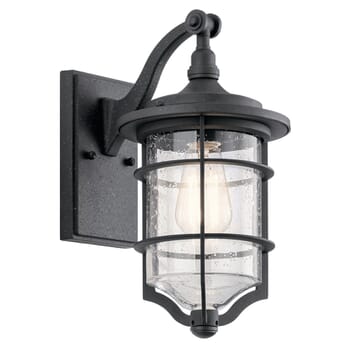 Kichler Lighting Royal Marine 13.25" Outdoor Wall Sconce in Distressed Black