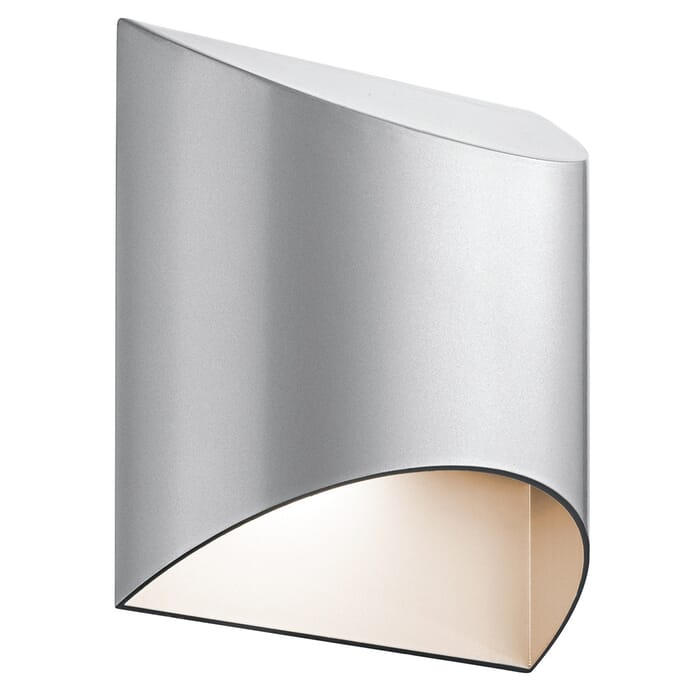 Kichler Lighting Wesley Outdoor Wall LED in Platinum Kichler Lighting Wesley Outdoor Wall LED in Platinum